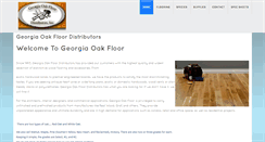 Desktop Screenshot of georgiaoakfloor.com